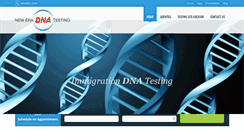 Desktop Screenshot of dna-paternity-testing-los-angeles.com