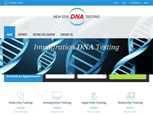Tablet Screenshot of dna-paternity-testing-los-angeles.com